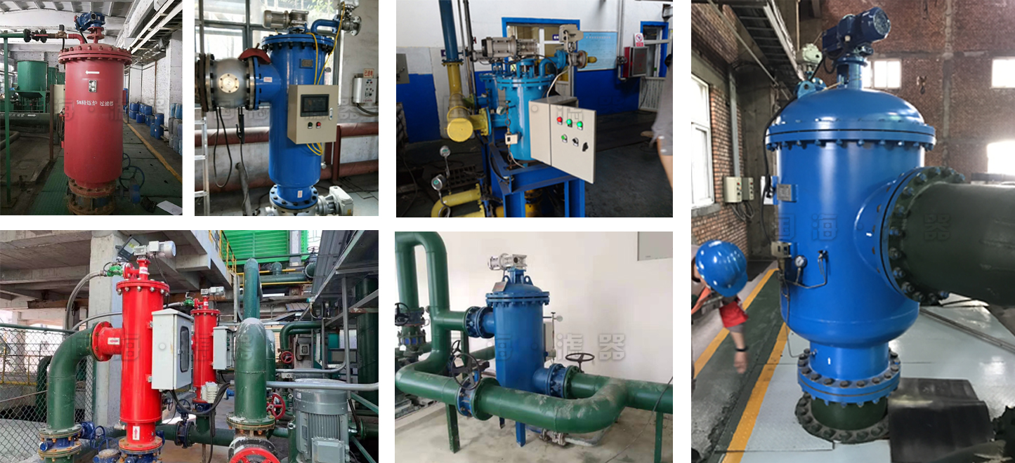 DN100工業循環水處理自清洗過濾器